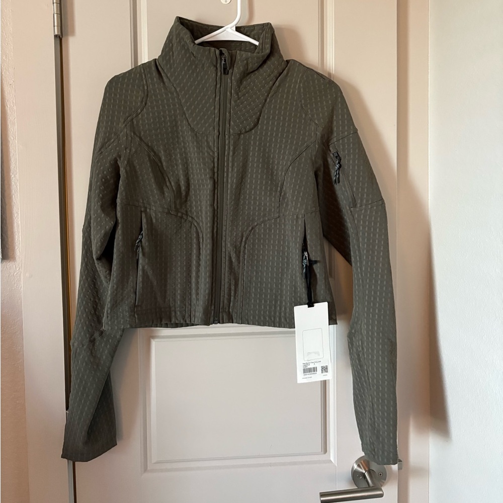 Olive green lululemon jacket